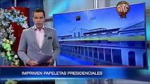 Inició la impresión de papeletas presidenciales