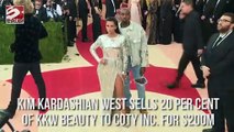 Kim Kardashian West sells 20 per cent of KKW Beauty for $200m
