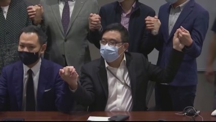 Dozens arrested in sweeping Hong Kong crackdown