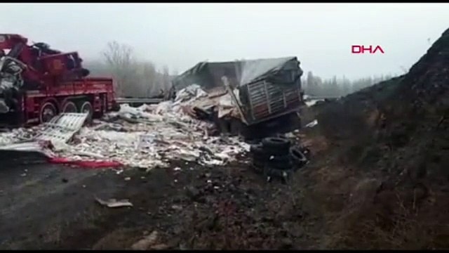 Yozgat'ta zincirleme kaza: Ölü ve yaralılar var