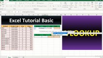 17 Excel Tutorial Basic - Function VLOOKUP