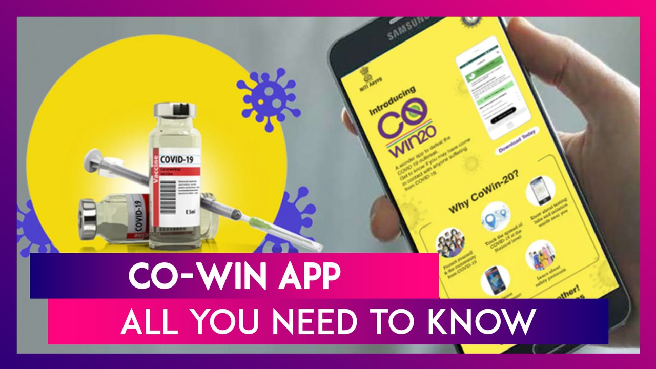 Co-WIN App: How To Register To Get COVID-19 Vac...