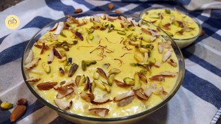 Zafarani kheer recipe| Kesar kheer recipe | Saffron rice pudding recipe by Meerabs kitchen