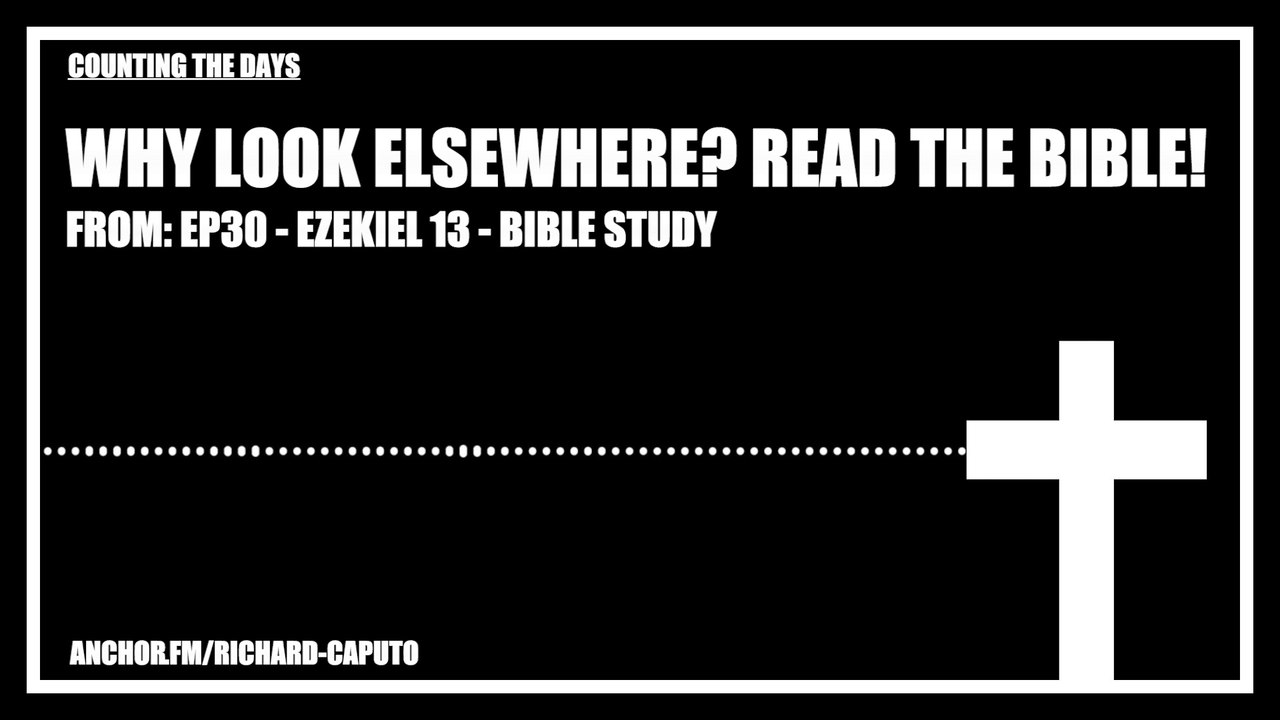 Why Look Elsewhere? Read The Bible!