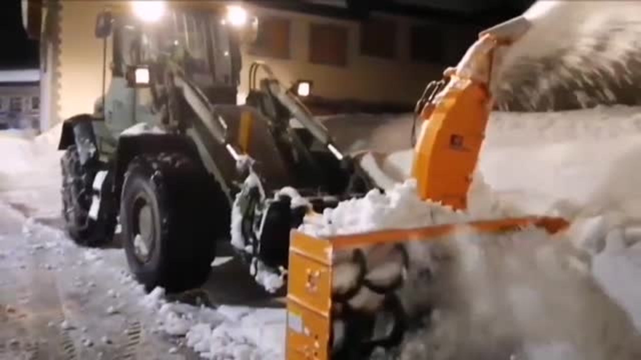 Pueblos cerrados en todo el territorio nacional debido a la borrasca Filomena