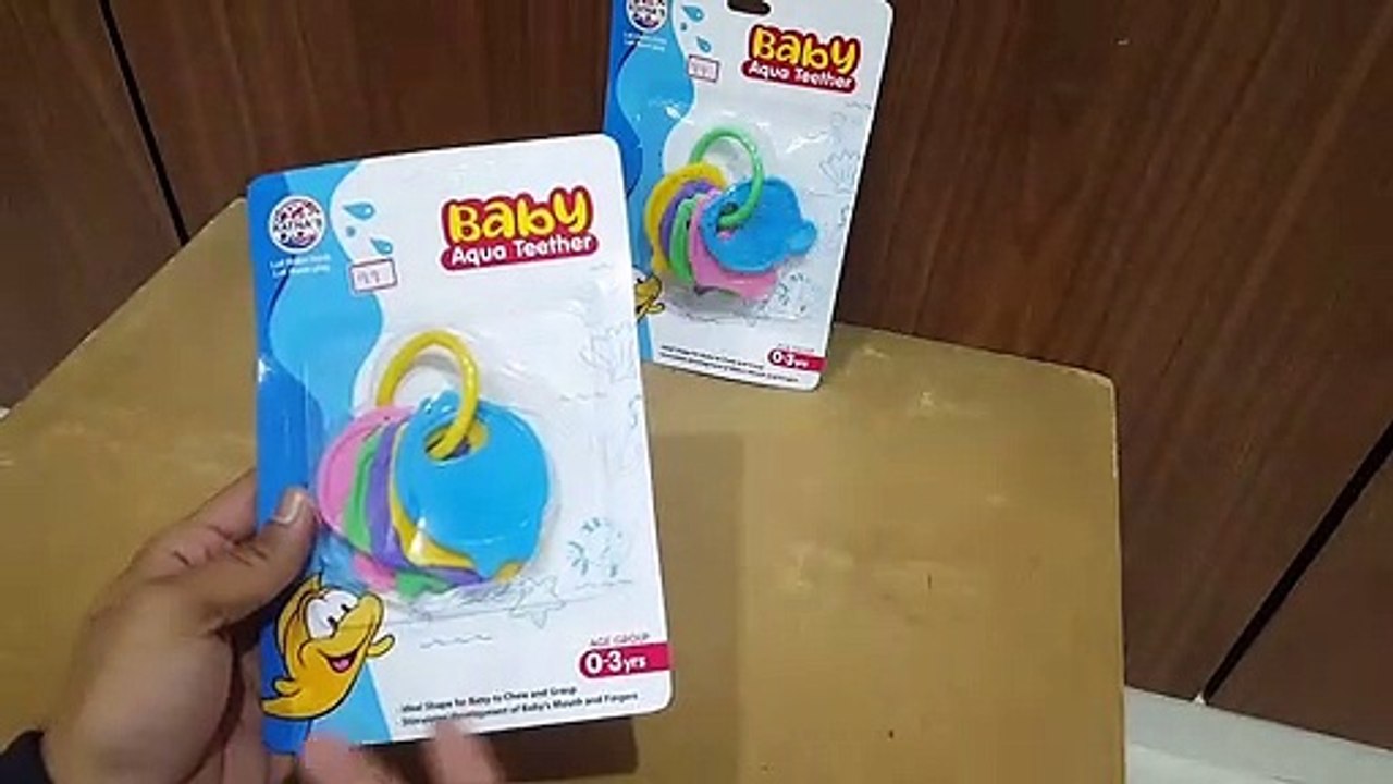 Unboxing and Review of ratna baby aqua teether