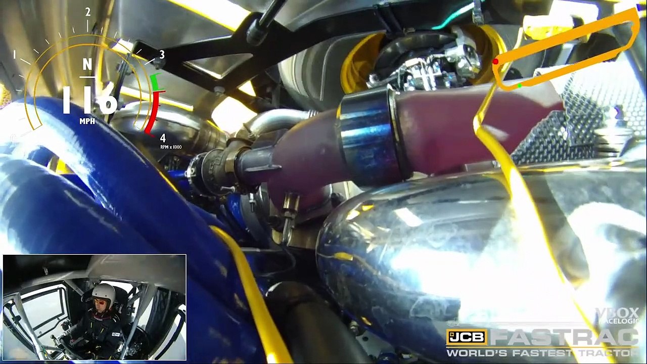 World's Fastest Tractor! Technical walkaround and TEST of 1000bhp JCB Fastrac