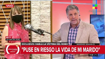 A golpes con los ladrones