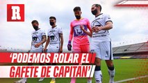 Alfredo Talavera: 'En Pumas podemos rolar el gafete de capitán'