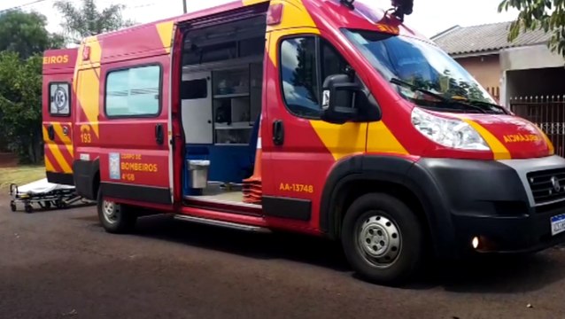 Idoso é socorrido após sofrer queda em residência no Periolo