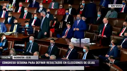 En Vivo desde Washington - Congreso sesiona para definir resultados en elecciones de EE.UU.