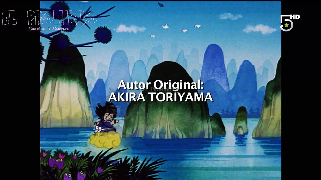 Dragon Ball Opening La Fantastica Aventura Canal 5 primer video del año 2021