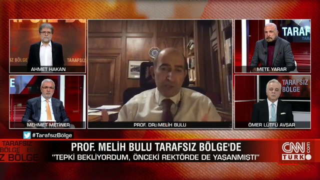 Son dakika haberi... Boğaziçi Üniversitesi Rektörü Melih Bulu, CNN TÜRK'te | Video