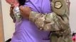 Mother Gets Emotional After Soldier Son Gives Her Surprise Visit At Workplace