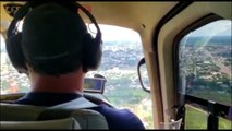 Com insuficiência respiratória, homem é transferido com o helicóptero do Paraná Urgência para hospital de Cascavel
