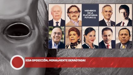 ¡Esa oposición, moralmente derrotada!