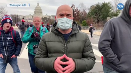 Trump Destekçileri Kongre Binasına Girdi