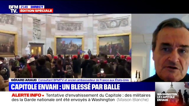 Pour l'ancien ambassadeur de France aux États-Unis, Gérard Araud, la situation à Washington est l'aboutissement de quatre ans de polarisation extrême de l'opinion publique américaine