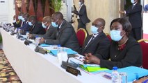 Echange des voeux entre le Chef de l'Etat Alassane Ouattara et le Gouvernement