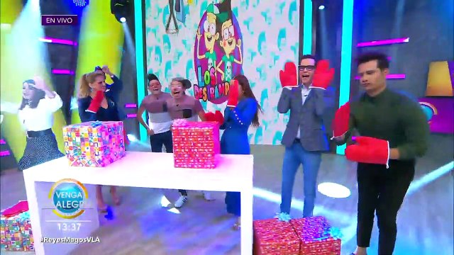 ¡Los Destrampados ya llegaron con los regalos de los Reyes Magos para todos! | Venga La Alegría