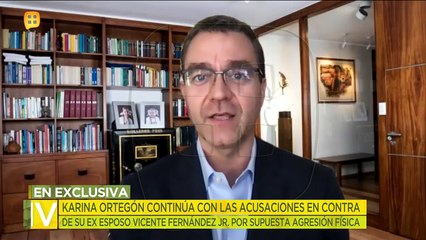Karina Ortegón le pidió una tregua a Vicente Fernández Jr, pero continúa intimidando. | Ventaneando