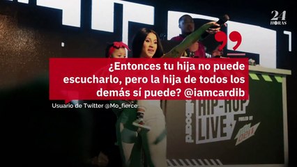 Cardi B no deja que su hija escuche "WAP"