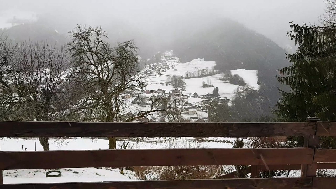 Tellement beau la neige qui tombe