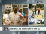 Jornada de desinfección N°39 aborda a 792 viviendas en urbanismo Ezequiel Zamora de Fuerte Tiuna