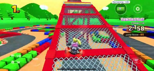 Mario Kart Tour - SNES Mario Circuit 3 R/T Gameplay