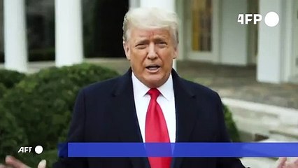 Trump pide a sus simpatizantes que "vuelvan a casa" tras asalto al Capitolio