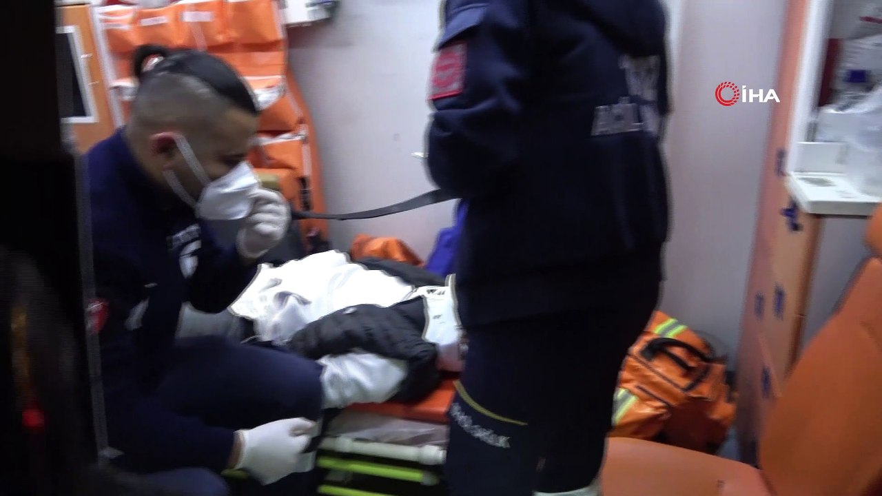 Elektrik direğine çarpan otomobil hurdaya döndü: 1 ağır yaralı