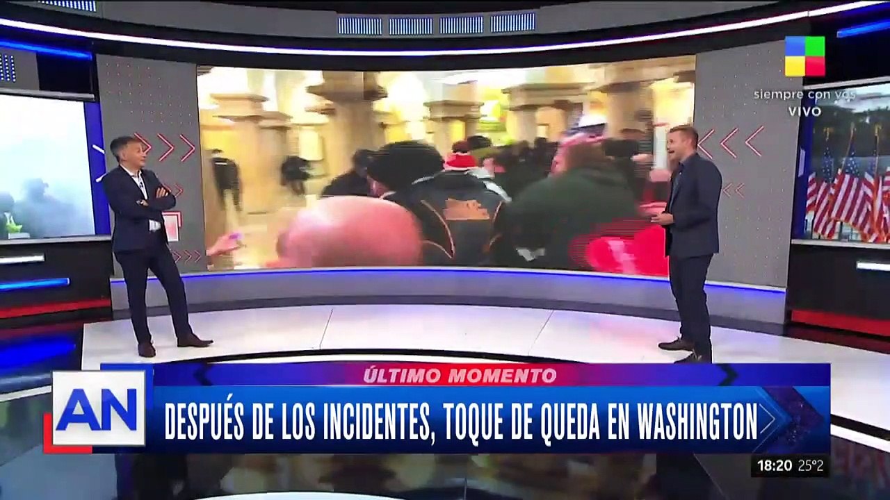 Seguidores de Trump tomaron el Capitolio