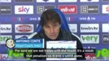 Antonio Conte rues missed chances as Inter suffer setback