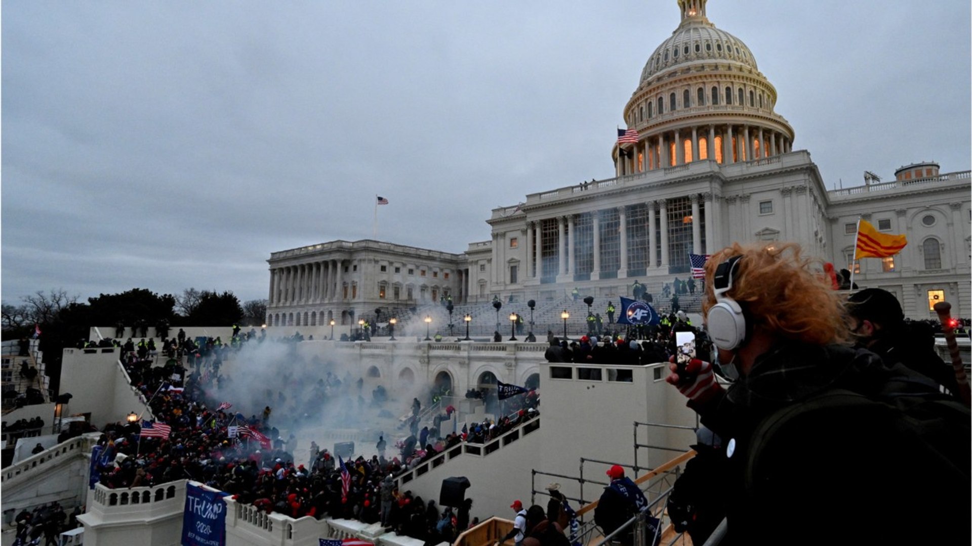 Violent Pro-Trump Rioters Storm US Capitol