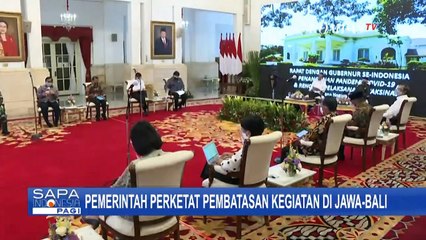 Pemerintah Perketat Pembatasan Kegiatan di Jawa-Bali dari 11-25 Januari