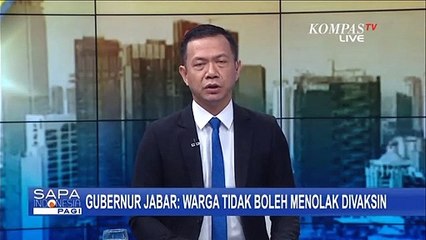 Wagub DKI: Warga yang Menolak Vaksinasi Akan Dikenakan Denda Sebesar Rp 5-7 Juta