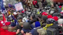 Trump Supporters Clash With Police as U.S. Capitol Goes Into Lockdown