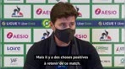 18e j. - Pochettino : "Il y a des choses positives à retenir de ce match"