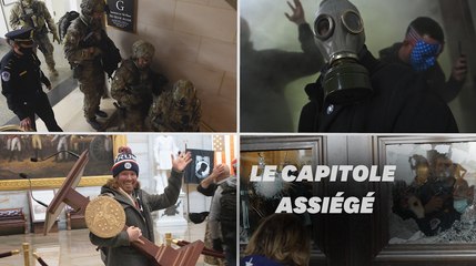 Les images du chaos dans le Capitole à Washington