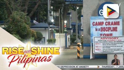 Pasilip kay Christine Dacera sa Camp Crame, naging pribado