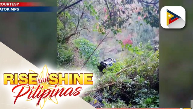 Ginang, patay, tatlo sugatan, matapos mahulog sa bangin ang kanilang sinasakyang kotse sa Benguet