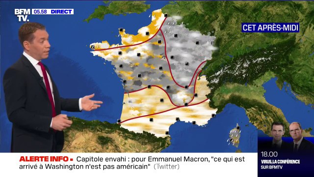 Un temps couvert au nord et plus ensoleillé dans le sud prévu ce jeudi