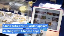 China criticizes US order against dealing with Chinese apps, and other top stories in technology from January 07, 2021.