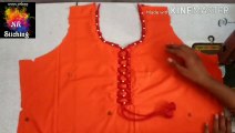 Creative Neck Design || Cutting and Stitching || How to stitch creative neck design [hindi]