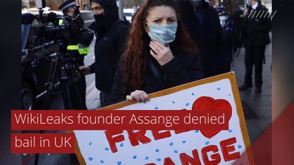 下载视频: WikiLeaks founder Assange denied bail in UK, and other top stories in international news from January 07, 2021.