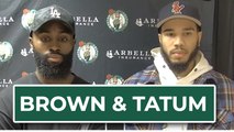 Jaylen Brown and Jayson Tatum Address US Capitol Storming