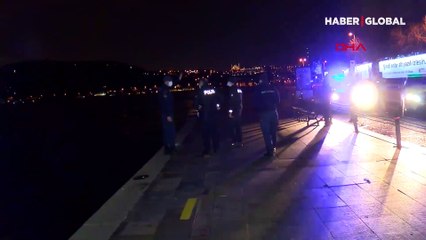 Beşiktaş'ta denize atlayan kişi kayboldu