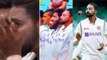 Ind vs Aus 3rd Test : Mohammed Siraj Gets Emotional While Singing National Anthem | Oneindia Telugu
