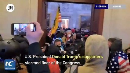 Protesters storm U.S. Capitol, forcing electoral vote counting to halt
