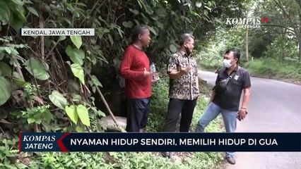 Nyaman Hidup Sendiri, Memilih Hidup Di Gua